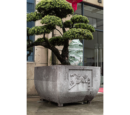 羅漢松盆-大型盆景盆-諸暨市越拓石材有限公司
